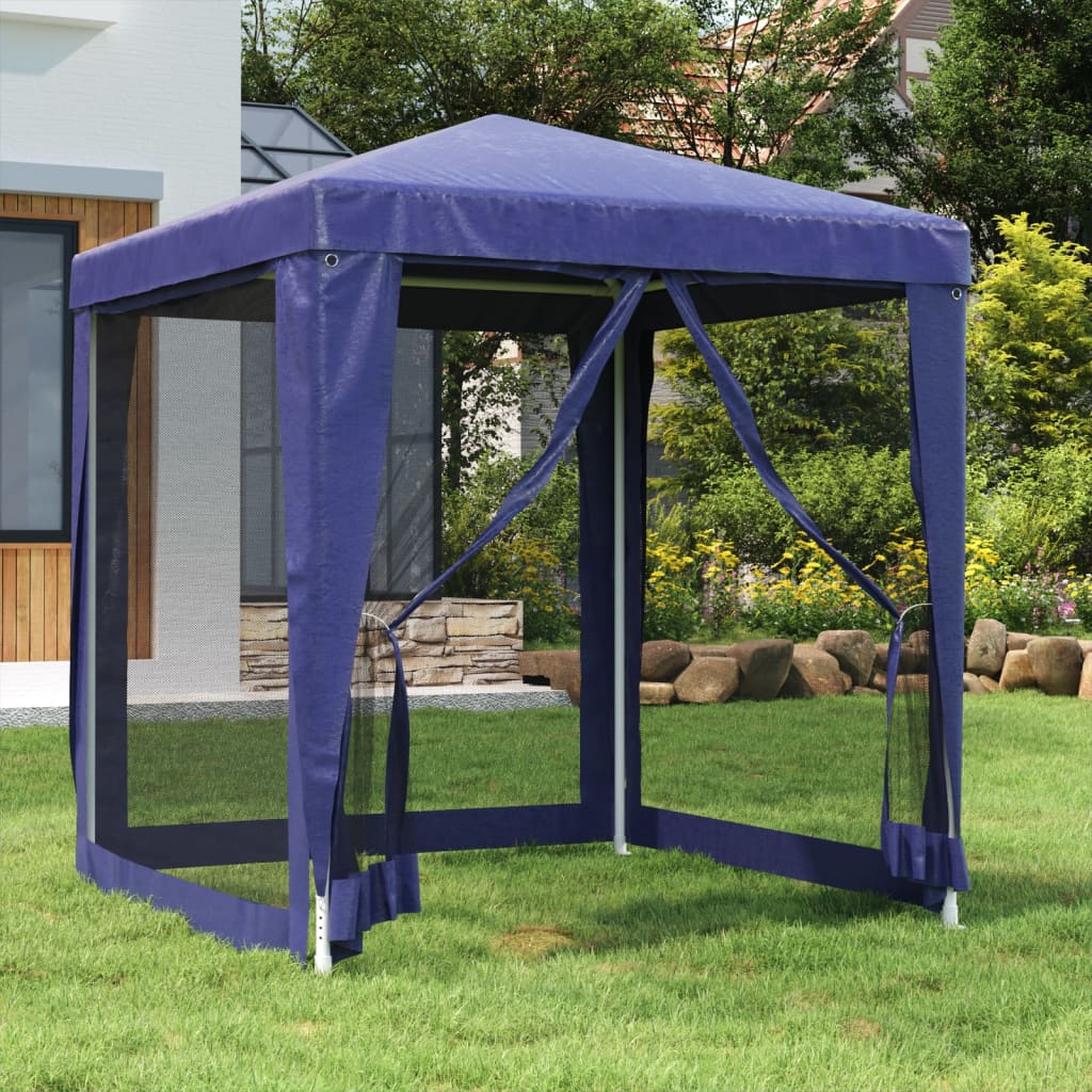 Tenda Per Feste In Rete 2,5X2,5M Hdpe Blu