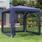 Tenda Per Feste In Rete 2,5X2,5M Hdpe Blu
