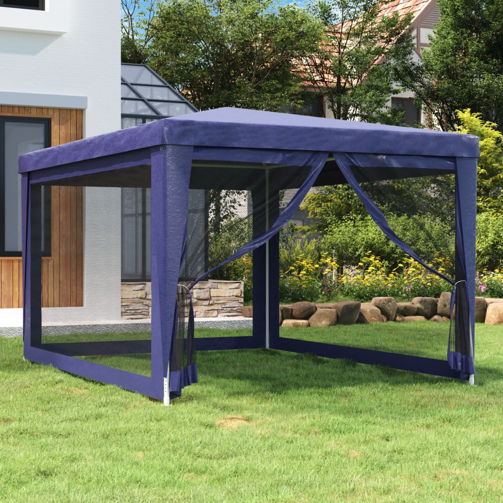 Tenda Per Feste In Rete 2,5X2,5M Hdpe Blu