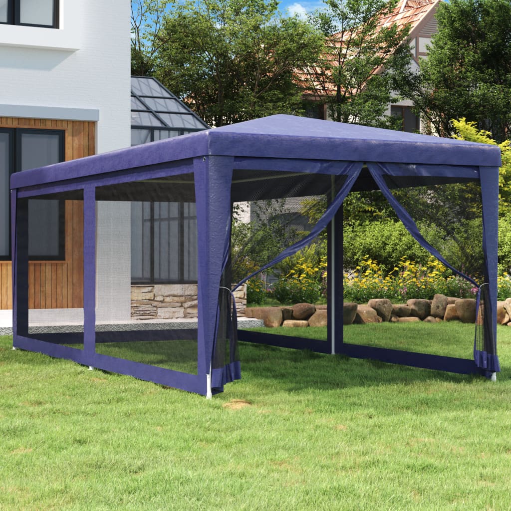 Tenda Per Feste In Rete 2,5X2,5M Hdpe Blu