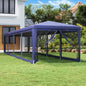 Tenda Per Feste In Rete 2,5X2,5M Hdpe Blu