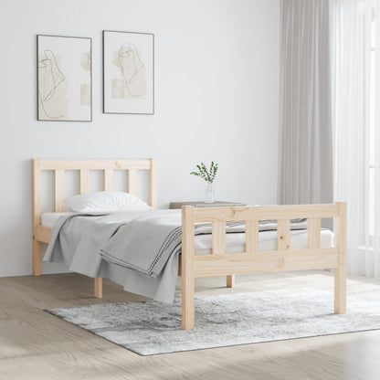 Letto Senza Materasso Cera In Legno Di Pino