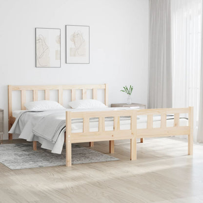 Letto Senza Materasso Cera In Legno Di Pino