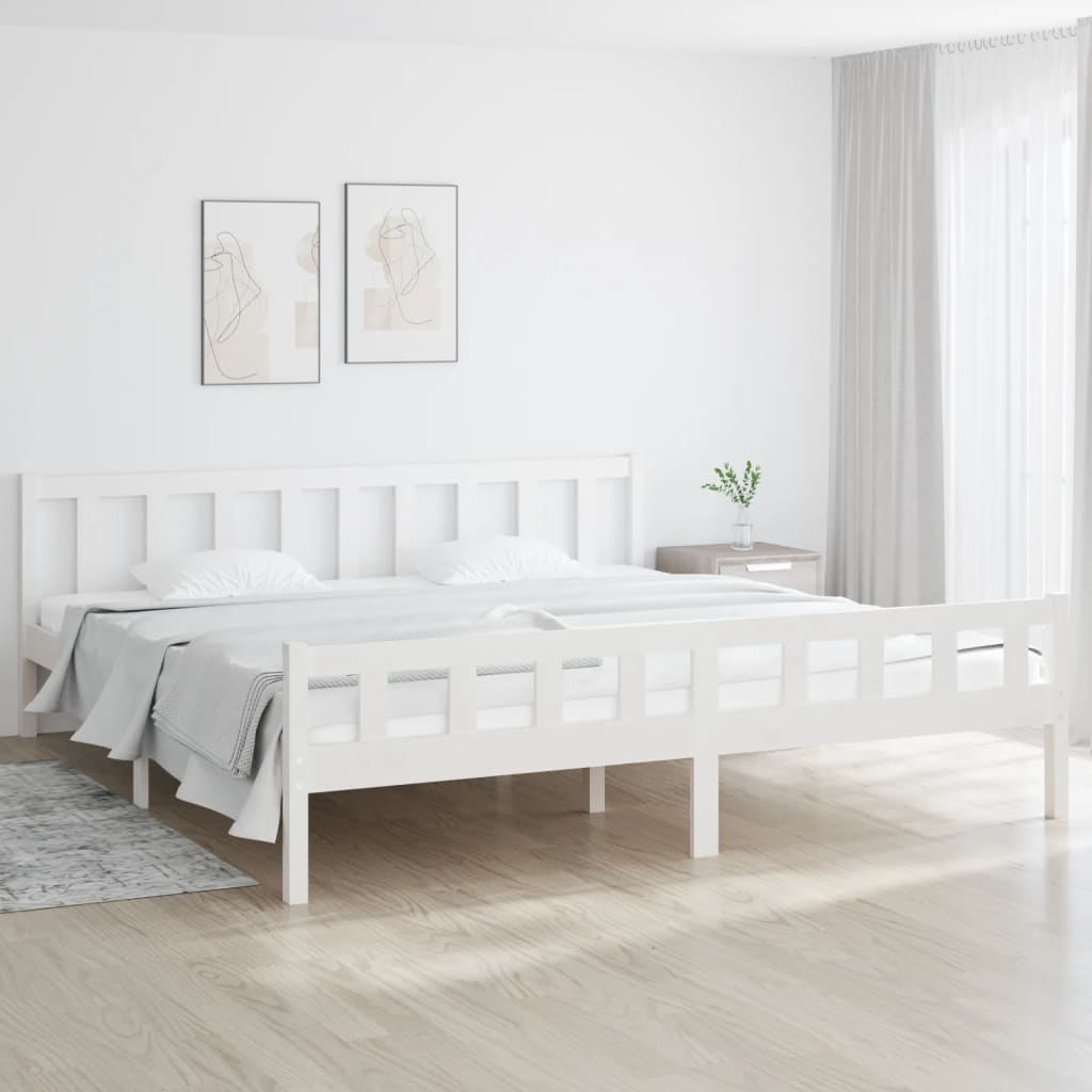Letto Senza Materasso Cera In Legno Di Pino