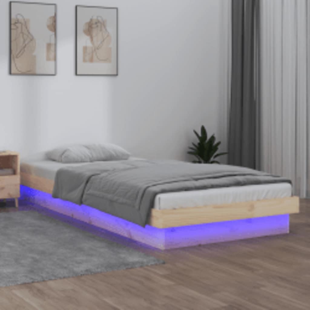 Giroletto Con Led In Legno Massello