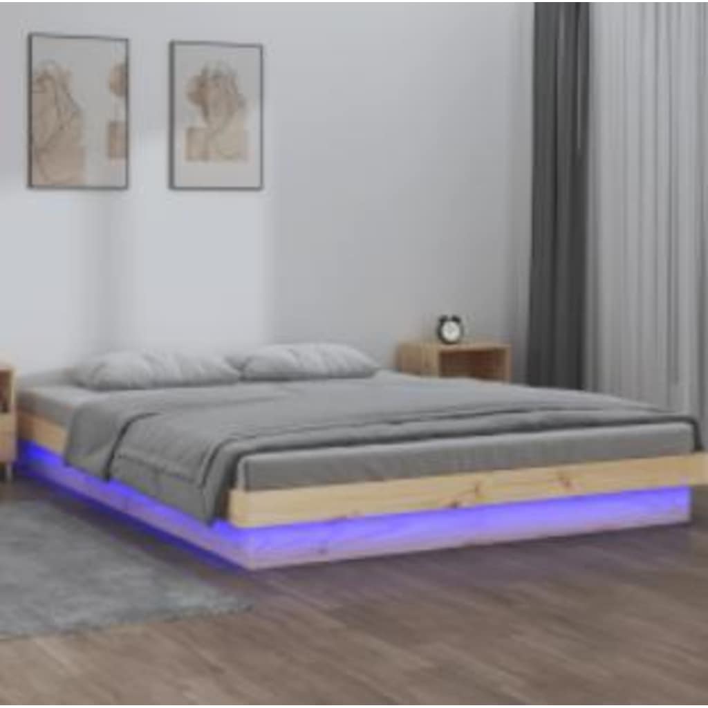 Giroletto Con Led In Legno Massello