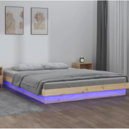 Giroletto Con Led In Legno Massello