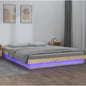 Giroletto Con Led In Legno Massello