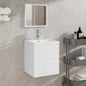 Mobile Da Bagno Con Specchio In Legno Multistrato