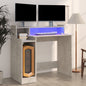 Scrivania Con Luci Led 97X45X90 Cm In Multistrato