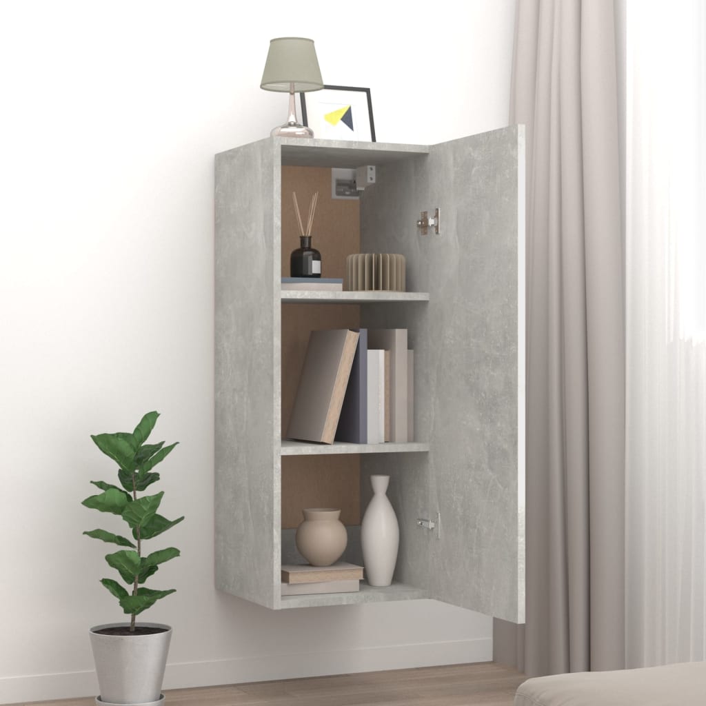Armadietto A Muro 34,5X34X90Cm Legno Multistrato