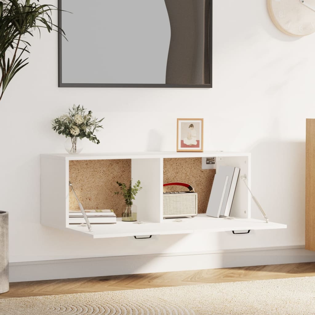 Mobile Pensile 100X36,5X35 Cm Legno Multistrato