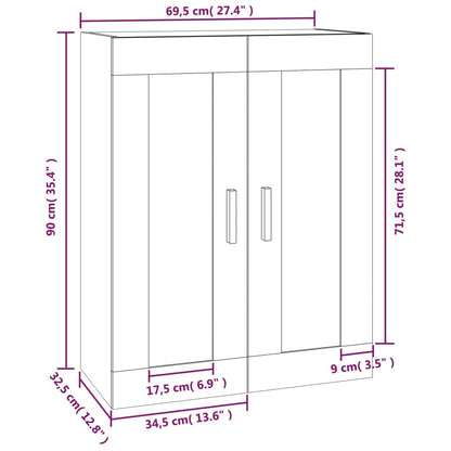 Pensile 69,5X32,5X90 Cm In Legno Multistrato