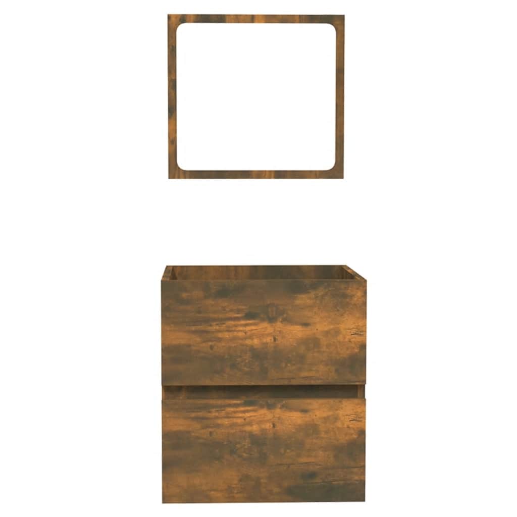 Mobile Da Bagno Con Specchio In Legno Multistrato