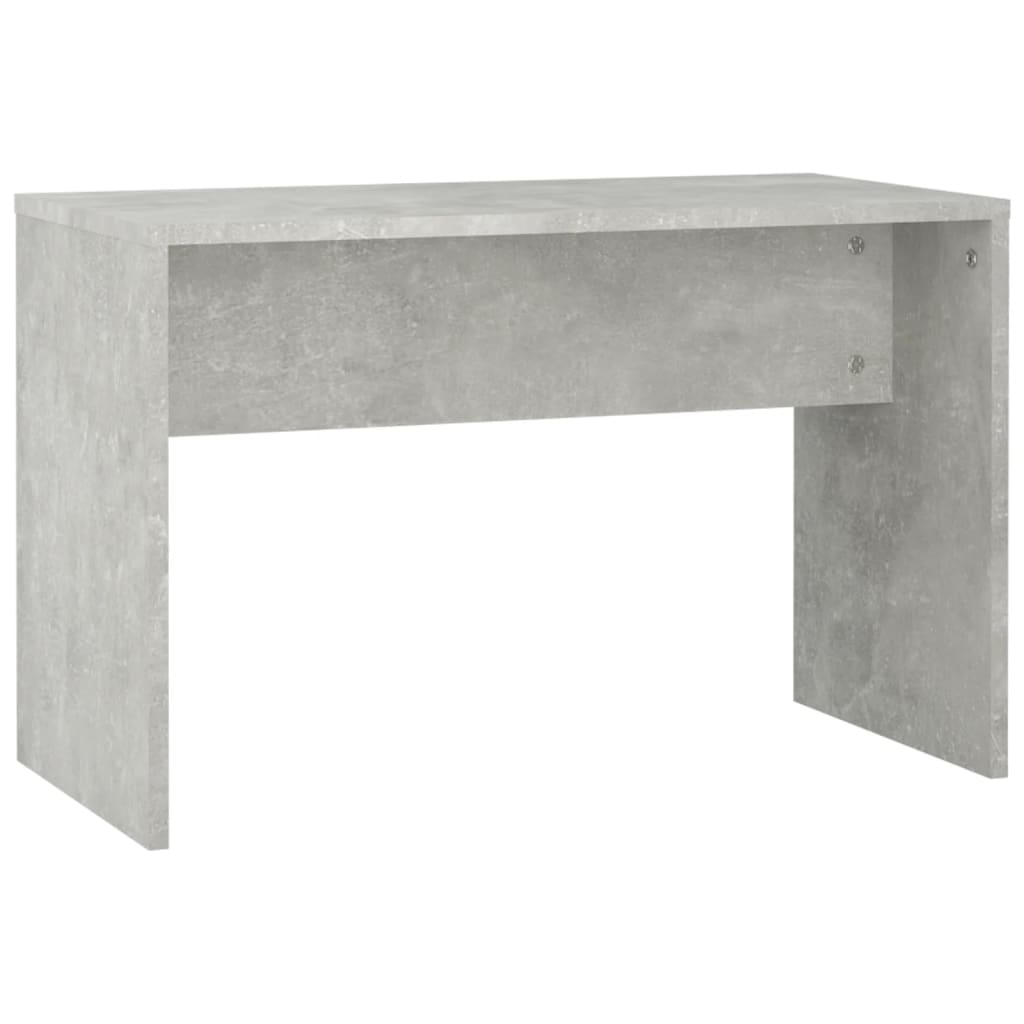 Set Tavolo Da Toeletta Grigio Cemento Con Led Legno Multistrato Talpa