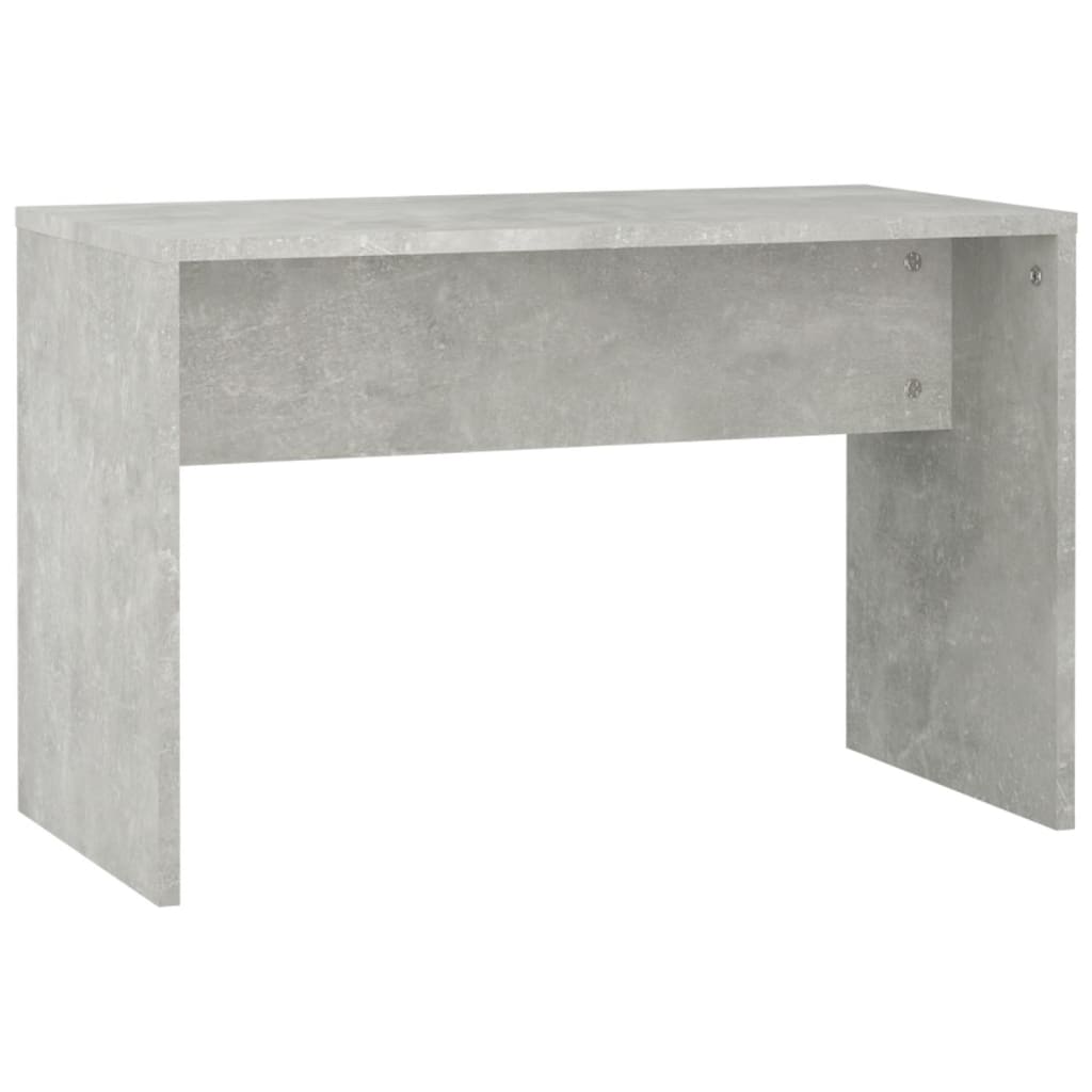 Set Tavolo Da Toeletta Grigio Cemento Con Led Legno Multistrato Talpa