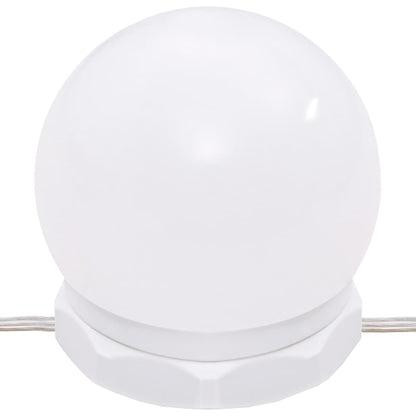 Set Tavolo Da Toeletta Con Led Rovere Fumo In Legno Multistrato Talpa