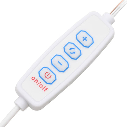 Set Tavolo Da Toeletta Con Led Rovere Fumo In Legno Multistrato Talpa