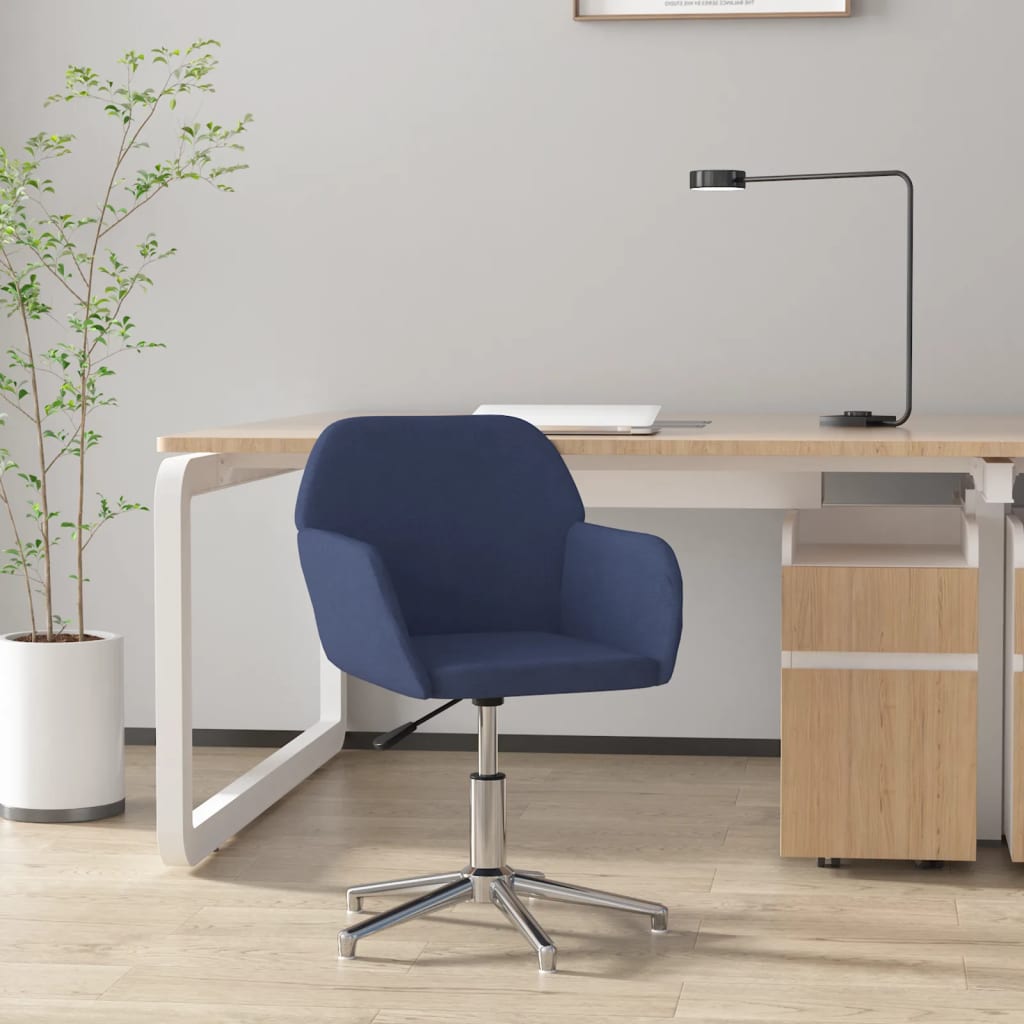 Sedia Da Ufficio Girevole In Tessuto