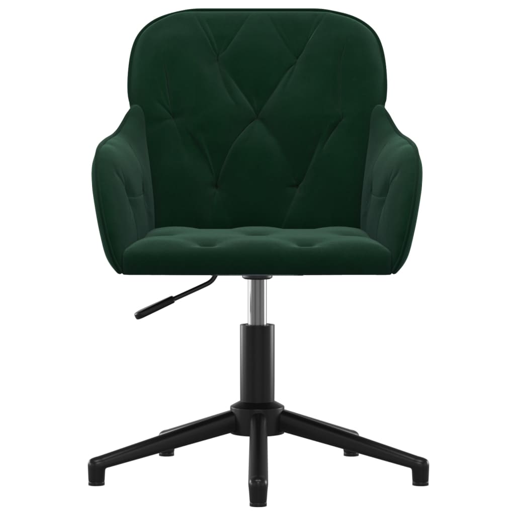 Sedia Da Ufficio Girevole In Velluto
