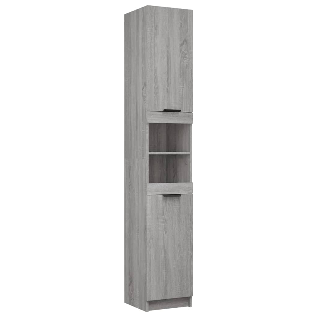 Set Mobili Da Bagno 5 Pz In Legno Multistrato