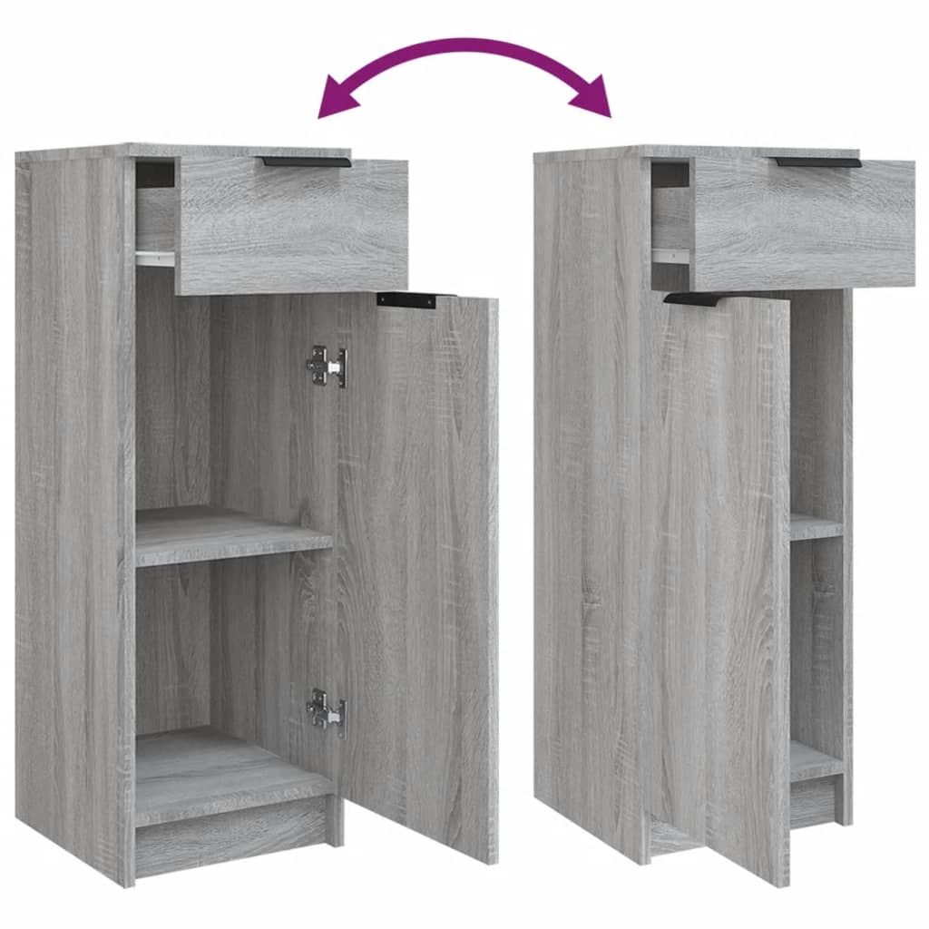 Set Mobili Da Bagno 5 Pz In Legno Multistrato