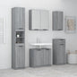 Set Mobili Da Bagno 5 Pz In Legno Multistrato