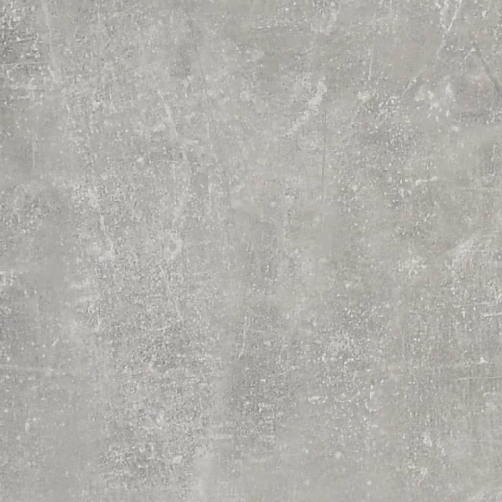 Set Di Mobili Da Bagno 2 Pz Grigio Cemento In Legno Multistrato