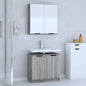 Set Mobili Da Bagno 2 Pz In Legno Multistrato