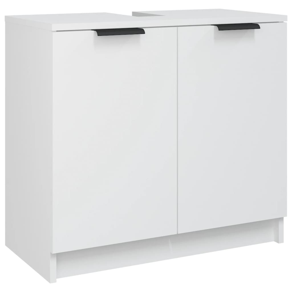 Set Di Mobili Da Bagno 3 Pz In Legno Multistrato