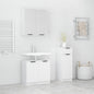 Set Di Mobili Da Bagno 3 Pz In Legno Multistrato