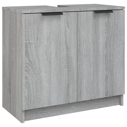 Set Mobili Da Bagno 3 Pz In Legno Multistrato