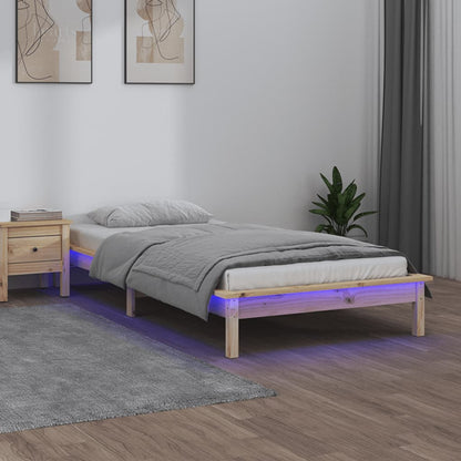 Giroletto Led Small Single Legno Massello
