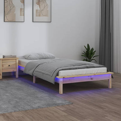 Giroletto Led Small Single Legno Massello