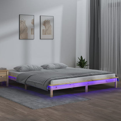 Giroletto Led Small Single Legno Massello