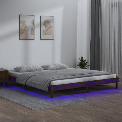 Giroletto Led Small Single Legno Massello