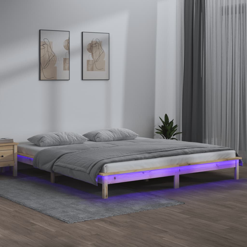 Giroletto Led Small Single Legno Massello