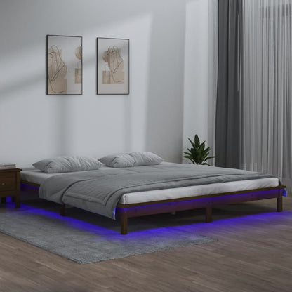 Giroletto Led Small Single Legno Massello