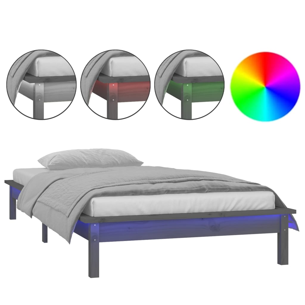 Giroletto Led Small Single Legno Massello