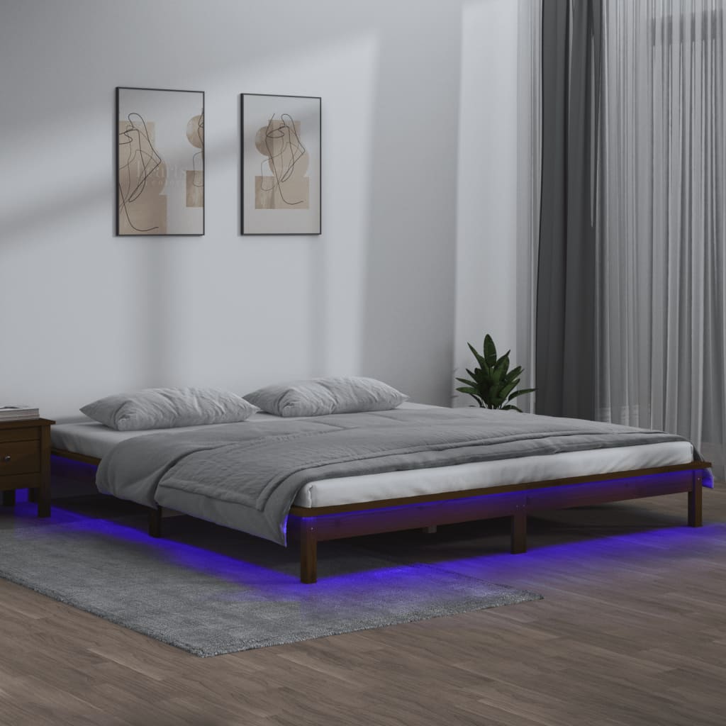 Giroletto Led Small Single Legno Massello