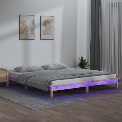 Giroletto Led Small Single Legno Massello
