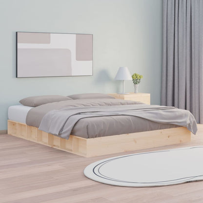 Letto Senza Materasso Cera In Legno Di Pino