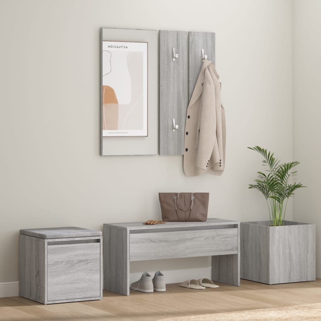 Set Di Mobili Da Corridoio In Legno Multistrato