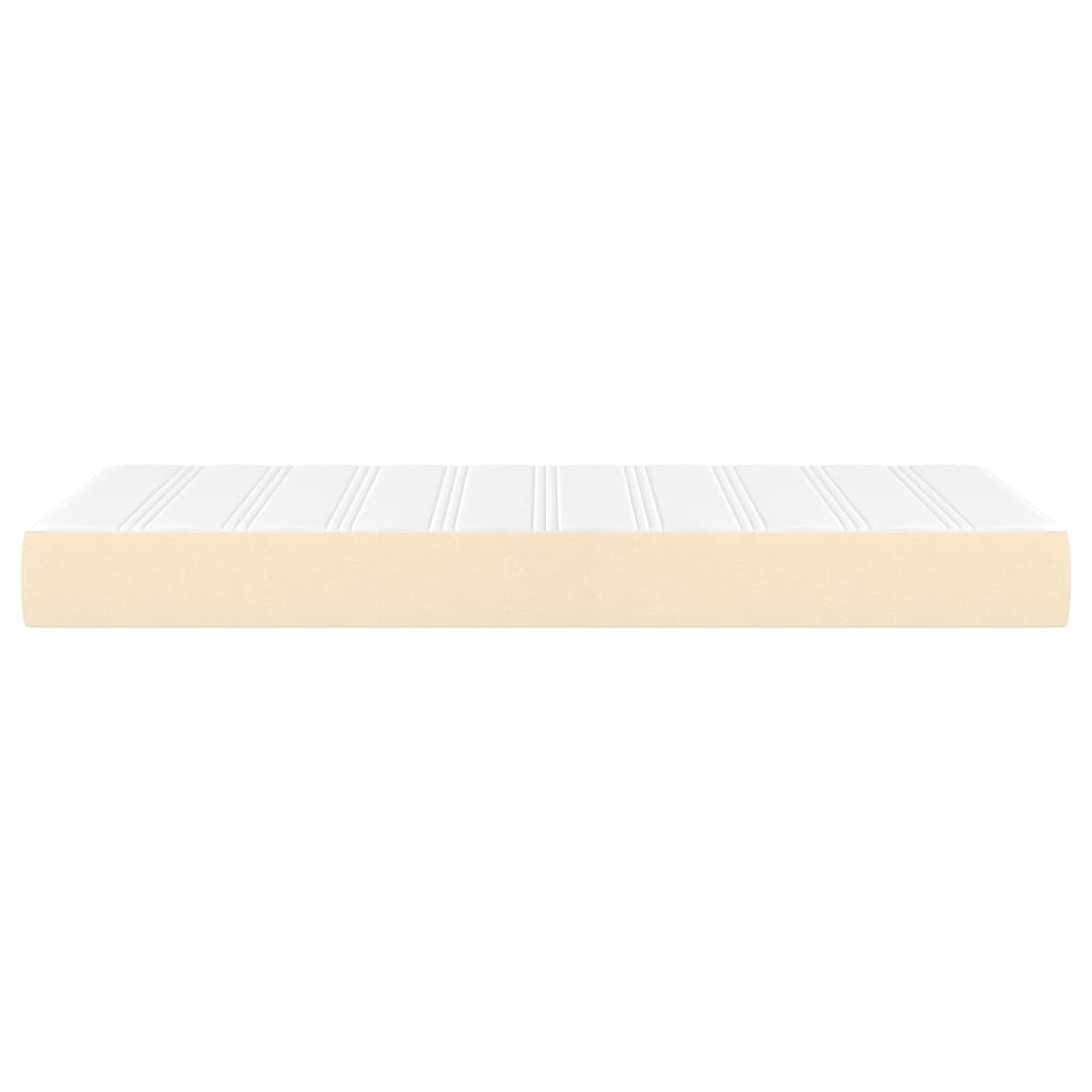 Materasso A Molle Insacchettate Rigidità Media 80X200X20 Cm Crema
