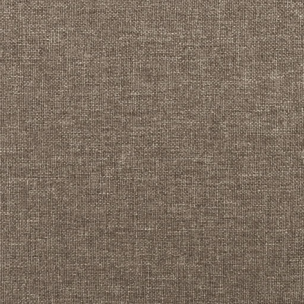 Materasso A Molle Insacchettate Rigidità Media Grigio 90X190X20 Cm In Tessuto Tortora