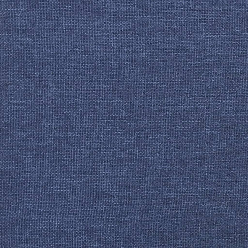 Materasso A Molle Insacchettate Rigidità Media 90X190X20 Cm In Tessuto Blu