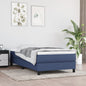 Materasso A Molle Insacchettate Rigidità Media 90X190X20 Cm In Tessuto Blu
