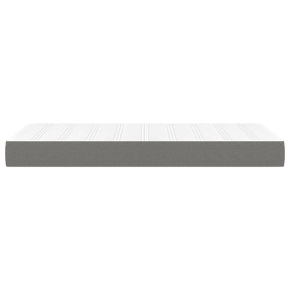 Materasso A Molle Insacchettate Rigidità Media 100X200X20 Cm Grigio Scuro