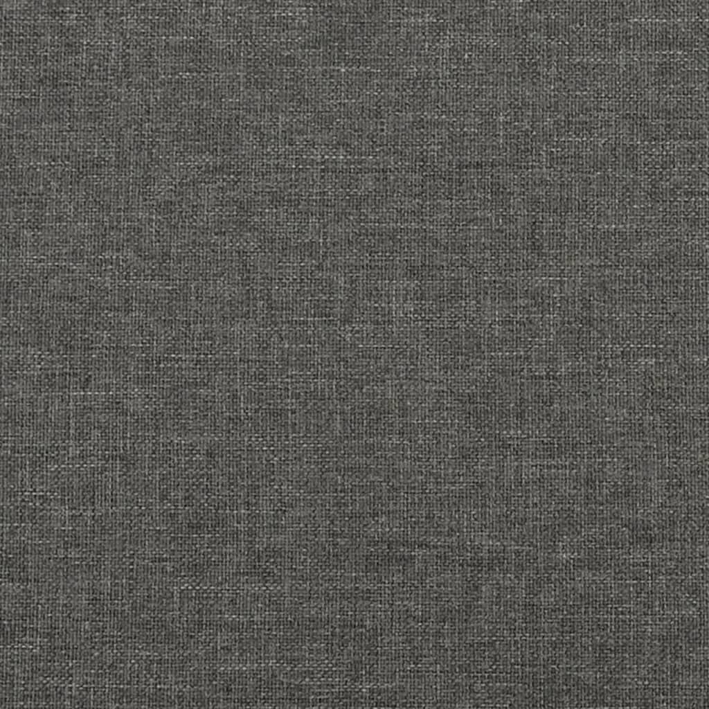 Materasso A Molle Insacchettate Rigidità Media 100X200X20 Cm Grigio Scuro