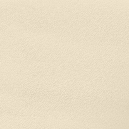 Materasso A Molle Insacchettate Rigidità Media Crema 100X200X20 Cm In Similpelle Bianco